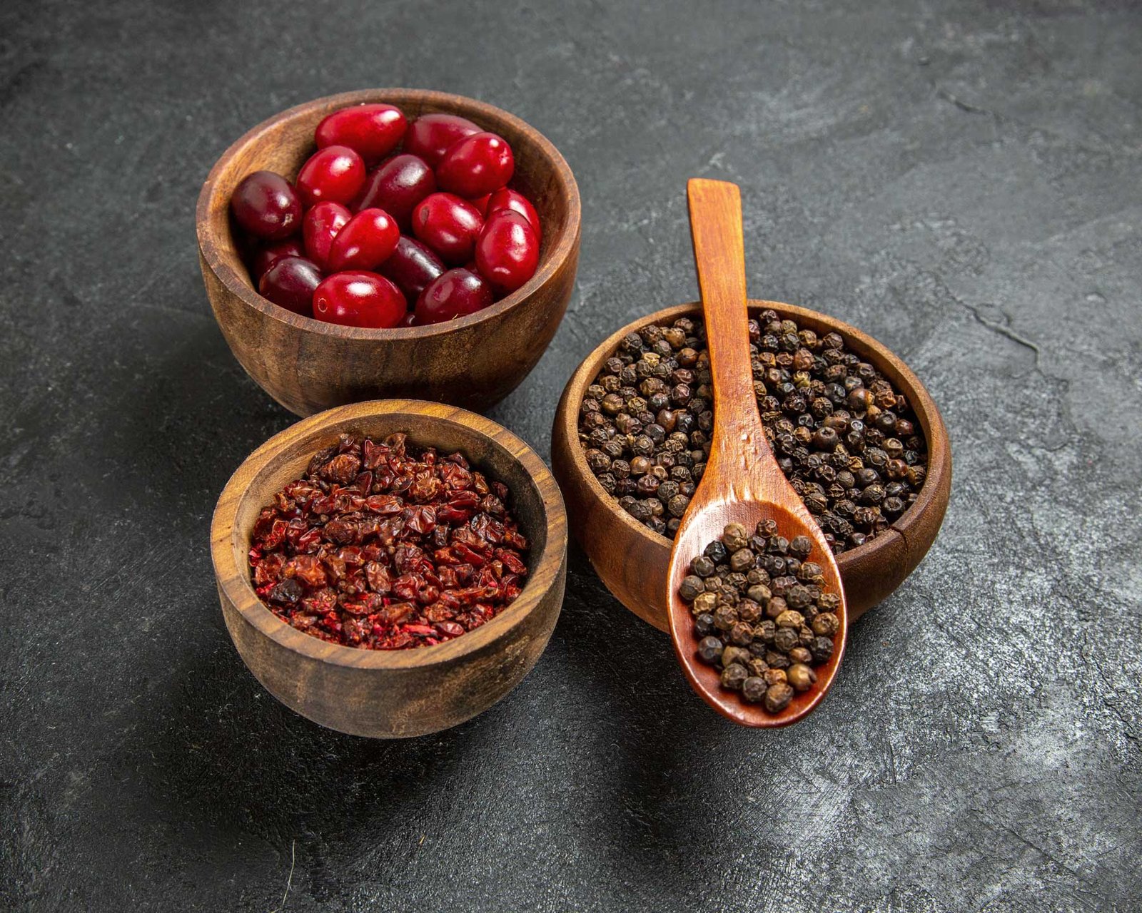 Sélections Gourmandes : Poivres et baies en gros